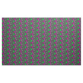 Abstraktes buntes Stoffmuster Pink Grün Neon ファブリック (ヤード)