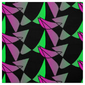 Abstraktes buntes Stoffmuster Pink Grün Neon schwa ファブリック (見本)