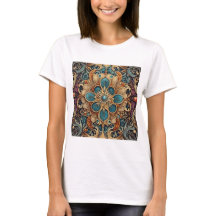 abstraktes florales Muster 7