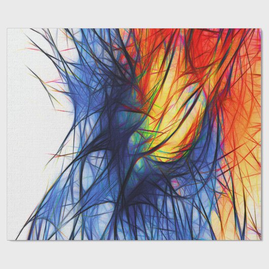 Abstraktfeeling ラッピングペーパー (フラット)