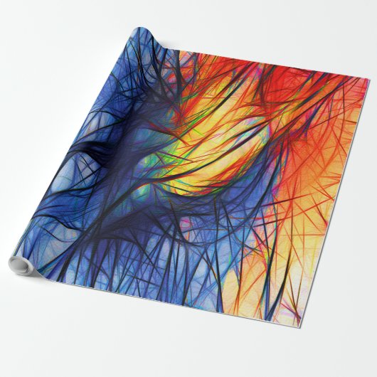 Abstraktfeeling ラッピングペーパー (アンロールド)