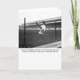 Absurd High-Kick Louise Stock Photo カード