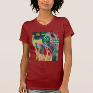 abtractionのfrancais tシャツ