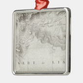 Abuのミナ、エジプト メタルオーナメント (左)