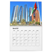 Abu Dhabi-UAE Calendar カレンダー (3月 2027)