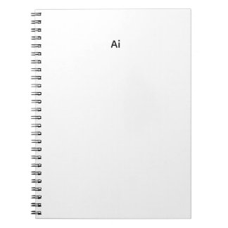 Abu Silk AI ロゴ サイバネティックスパイラルノート ノートブック