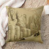 Abu Simbel、"エジプトからのNubiaの素晴らしい寺院、 クッション (ブランケット)