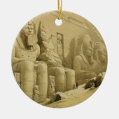 Abu Simbel、"エジプトからのNubiaの素晴らしい寺院、 セラミックオーナメント (正面)