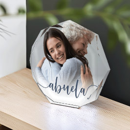 Abuelaおばあちゃんのスクリプトオーバーレイ フォトブロック