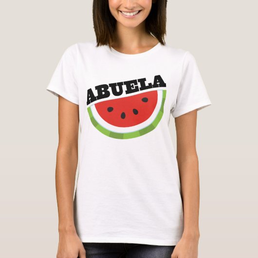 Abuelaのスイカ Tシャツ (正面)
