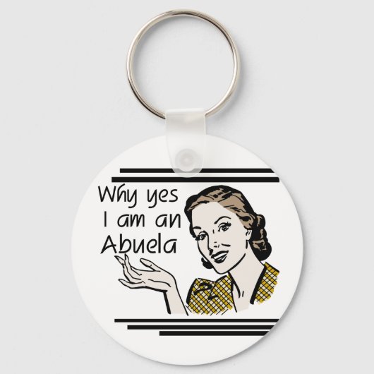AbuelaのレトロのTシャツおよびギフト キーホルダー (正面)