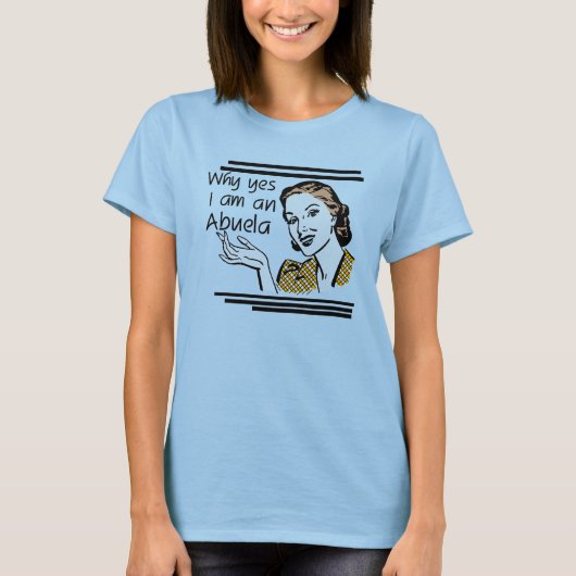 AbuelaのレトロのTシャツおよびギフト Tシャツ (正面)