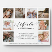 Abuela定義スクリプトフォトコラージュキープサケ フォトプラーク (正面)