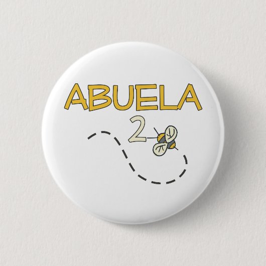 Abuela 2の蜂 缶バッジ (正面)