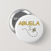 Abuela 2の蜂 缶バッジ (正面&裏面)