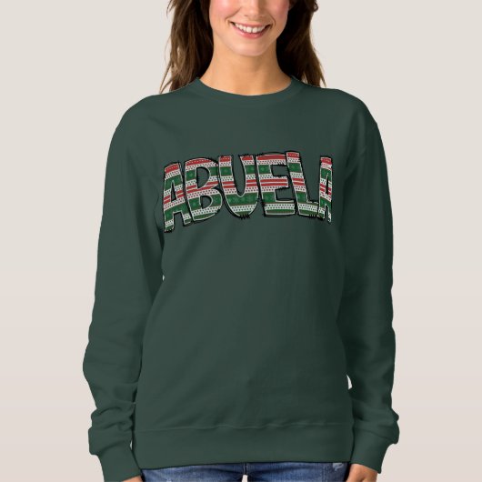Abuela Christmas Sweatshirt スウェットシャツ (正面)