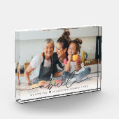 Abuela Script Overlay | We Love You フォトブロック (左)