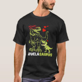 Abuelasaurus Abuela Dinosaur Rex  Mother s Day Tシャツ (正面)