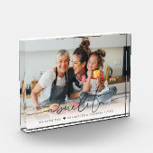 Abuelita Script Overlay | We Love You フォトブロック (左)