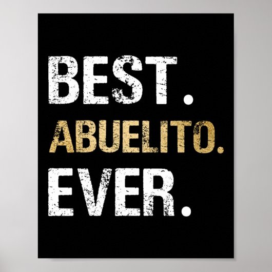 Abuelito Ever Graphic Gift From Gran ポスター (正面)