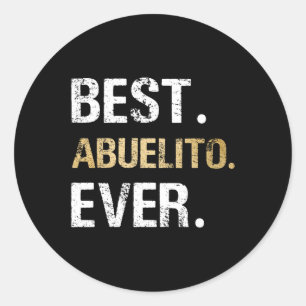 Abuelito Ever Graphic Gift From Gran ラウンドシール