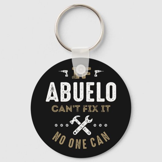 Abueloはそれを修正することができる キーホルダー (正面)