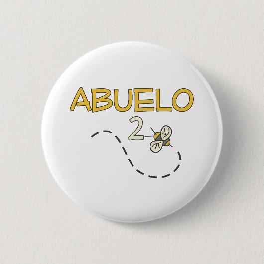 Abuelo 2の蜂 缶バッジ (正面)