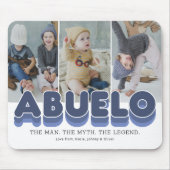 Abuelo Man Myth Legend 3枚の写真 マウスパッド (正面)