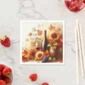 Abundant Grace & Autumn Glory スタンダードカクテルナプキン (インサイチュ)