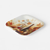 Abundant Grace & Autumn Glory ペーパープレート (傾斜あり)