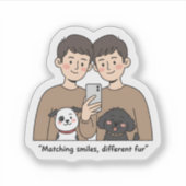 Abundant Love: The Prosperity Paws Collection  シール (正面)