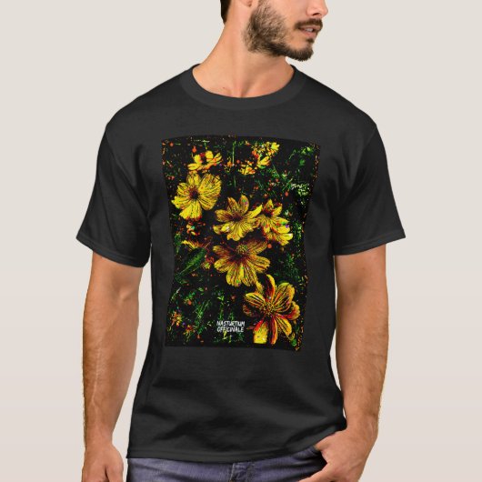 Abundant Permaculture Kitchen Garden Plants Nastur Tシャツ (正面)