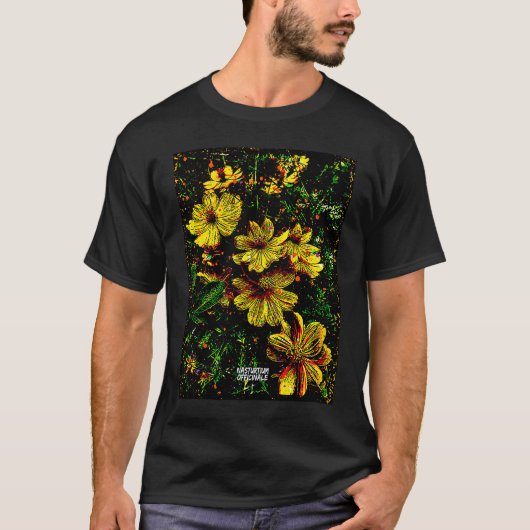 Abundant Permaculture Kitchen Garden Plants Nastur Tシャツ (正面)