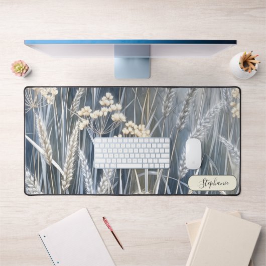 Abundant Wheat Stalk Custom デスクマット (オフィス1)