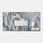 Abundant Wheat Stalk Custom デスクマット (キーボード&マウス)