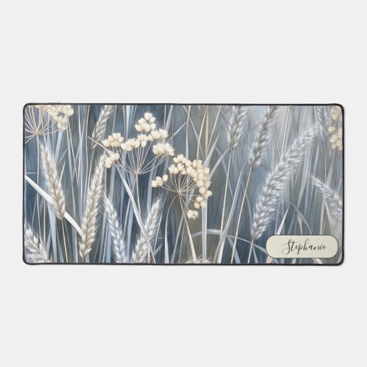Abundant Wheat Stalk Custom デスクマット (正面)