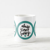 Abuse is not funny コーヒーマグカップ (中央)