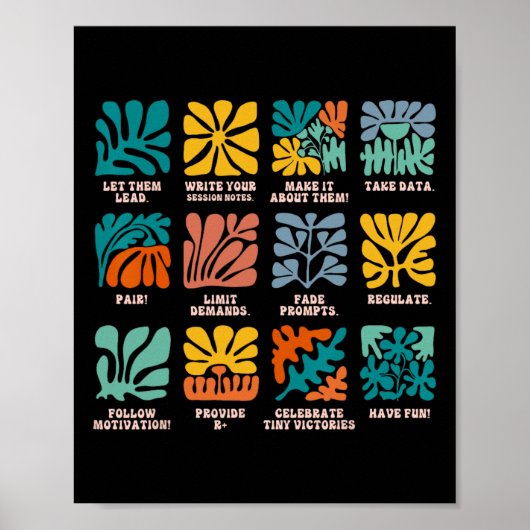 Aby Applied Behavior Analyst Advocate Autism Let ポスター (正面)