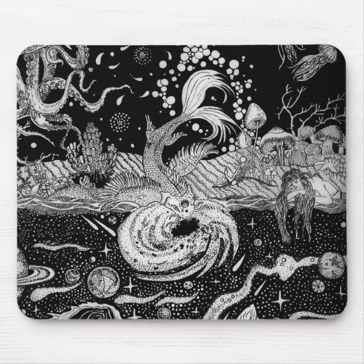 Abyss Duality マウスパッド (正面)