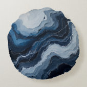 "Abyssal Flow" ラウンドクッション (裏面)