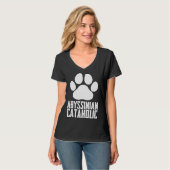 Abyssinian  Abyssinian cat  Abyssinian mom  8 Tシャツ (正面フル)