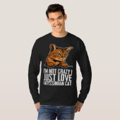 Abyssinian  Abyssinian cat  Abyssinian mom Tシャツ (正面フル)