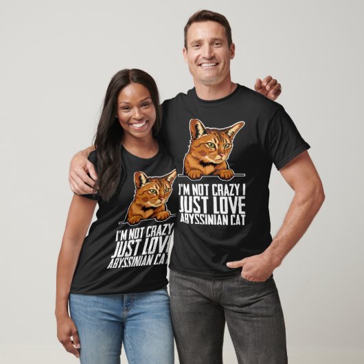 Abyssinian Abyssinian cat Abyssinian mom Tシャツ (ユニセックス)