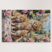 Abyssinian Acacia Savanna Art ジグソーパズル (横)