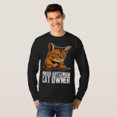 Abyssinian cat  Abyssinian  Abyssinian kitten  1 Tシャツ (正面フル)