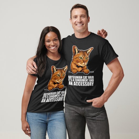 Abyssinian cat  Abyssinian  Abyssinian kitten  6 Tシャツ (ユニセックス)