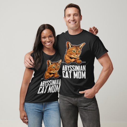 Abyssinian cat  Abyssinian  Abyssinian kitten Tシャツ (ユニセックス)