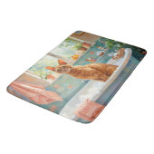 Abyssinian Cat Bath Decor バスマット (アングル)