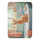 Abyssinian Cat Bath Decor バスマット (正面縦)