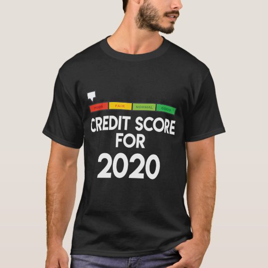 Acのクレジットスコア2020のクレジットスコア Tシャツ (正面)